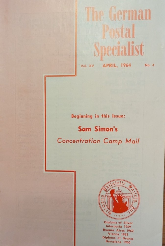 7 Vintage Issues 1964 German Post Specialist Newsletters POW Camps Himmler Stamp