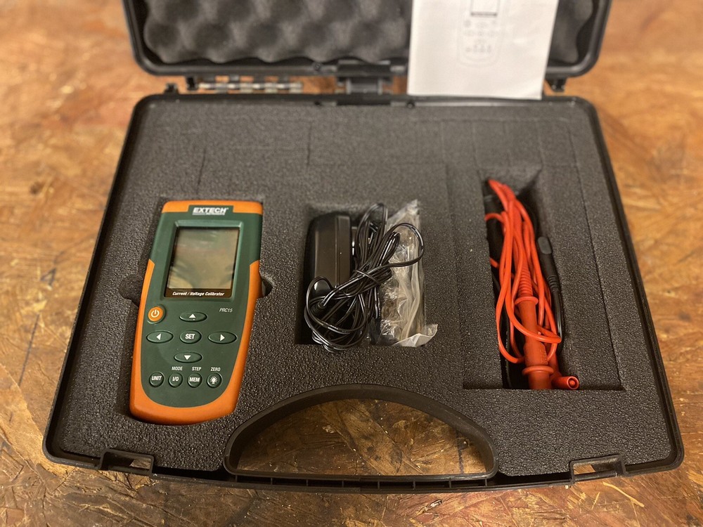 Extech PRC15 Current / Voltage Loop Calibrator Meter NIST Calibration Hand-held
