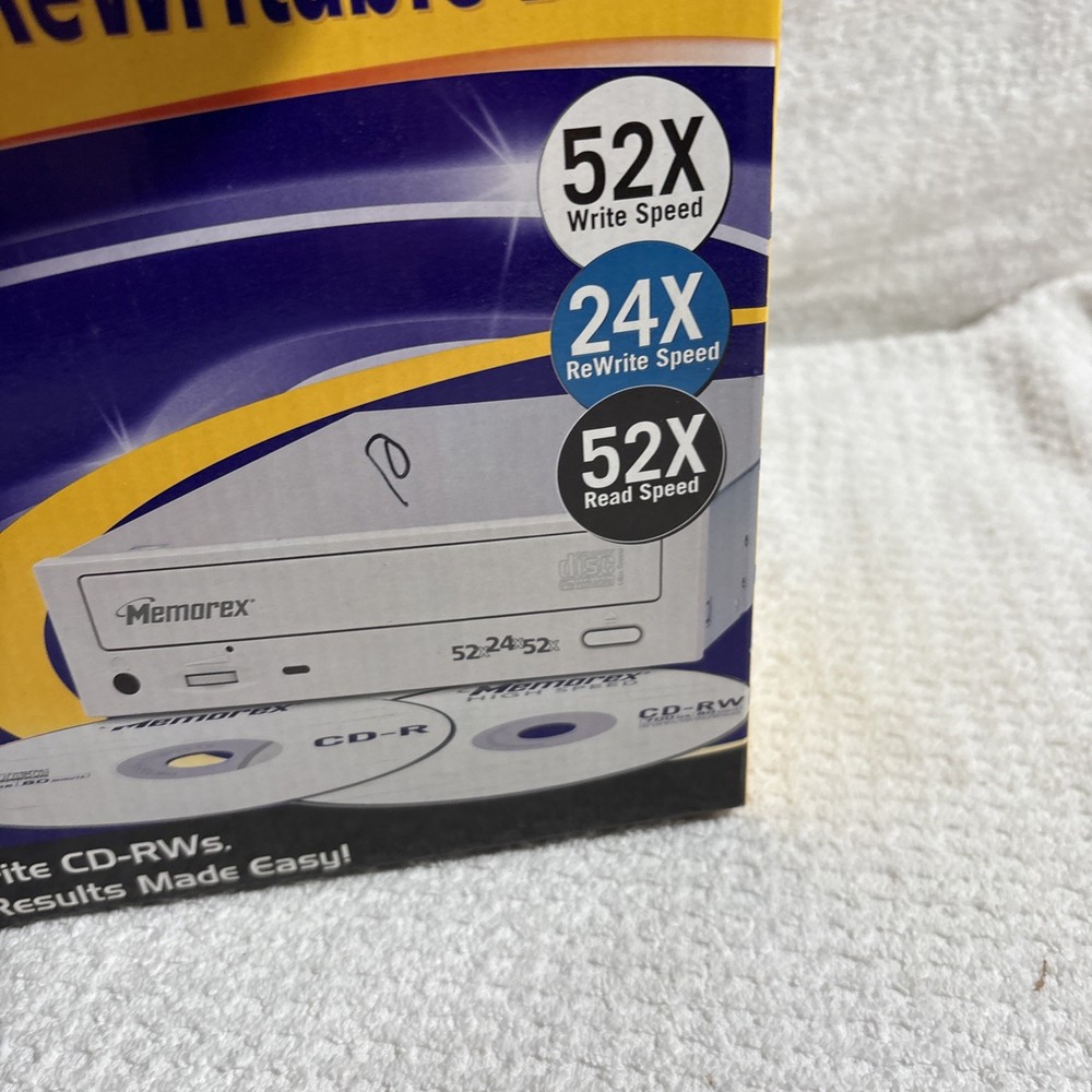 Memorex CD Re-Writable Drive NEW