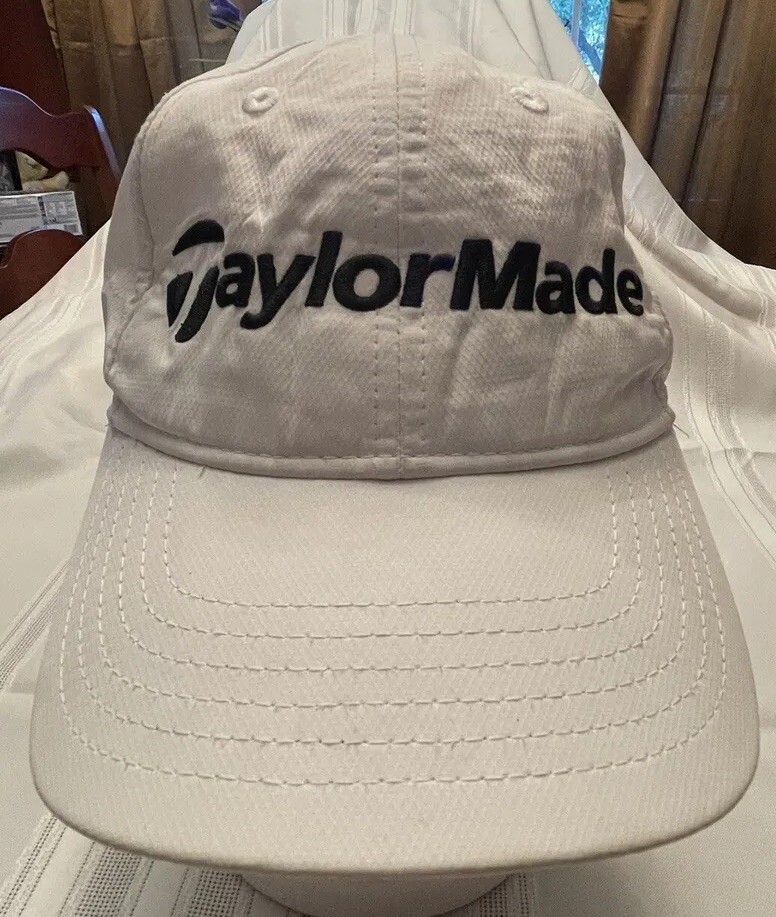 TaylorMade Performance Seeker White Hat One Size Fits All W/Adjustable Strap