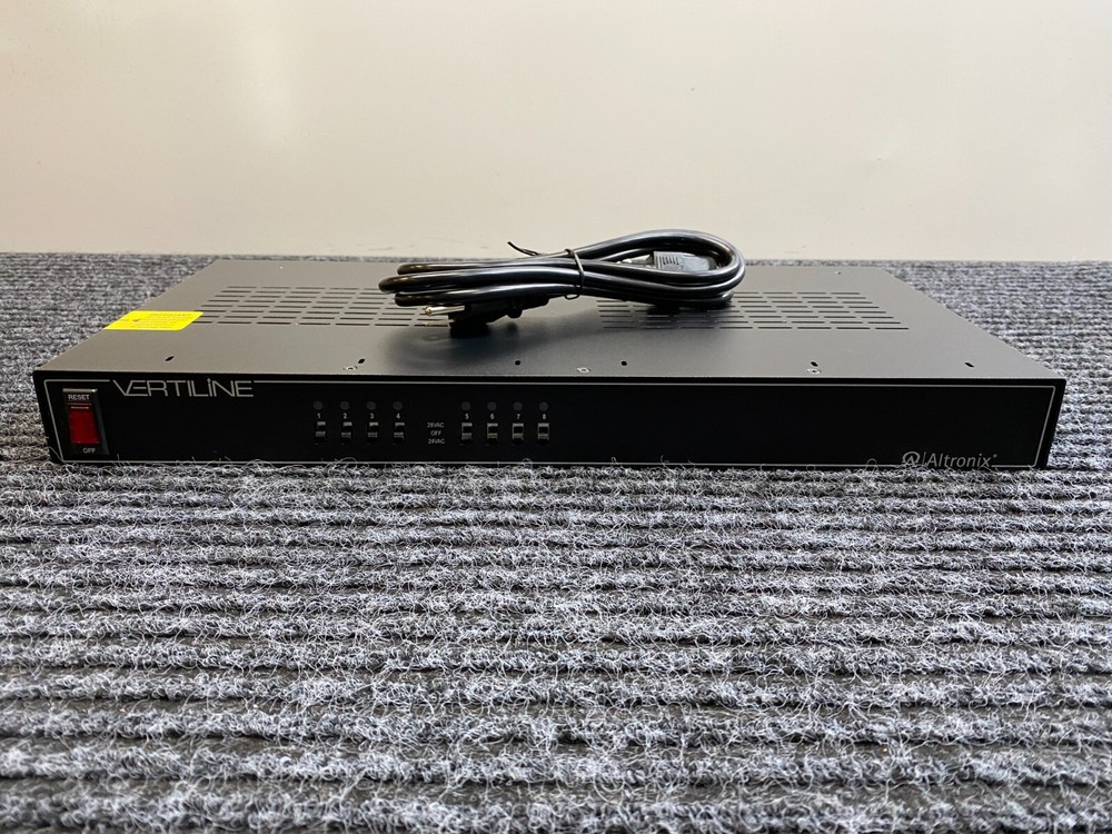 Altronix Vertiline 8 DC Rack Mount Power Supply