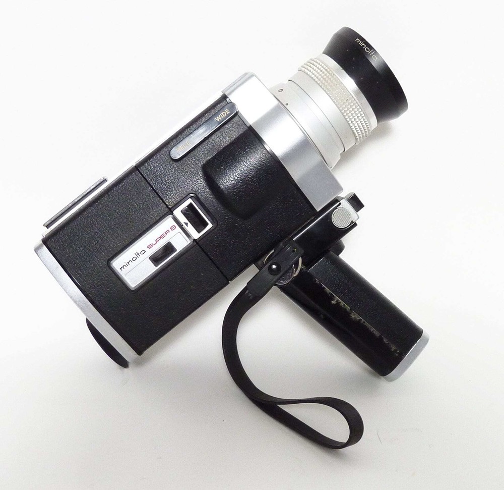 Minolta Autopak-8 D6 Super 8 Movie Camera As-Is