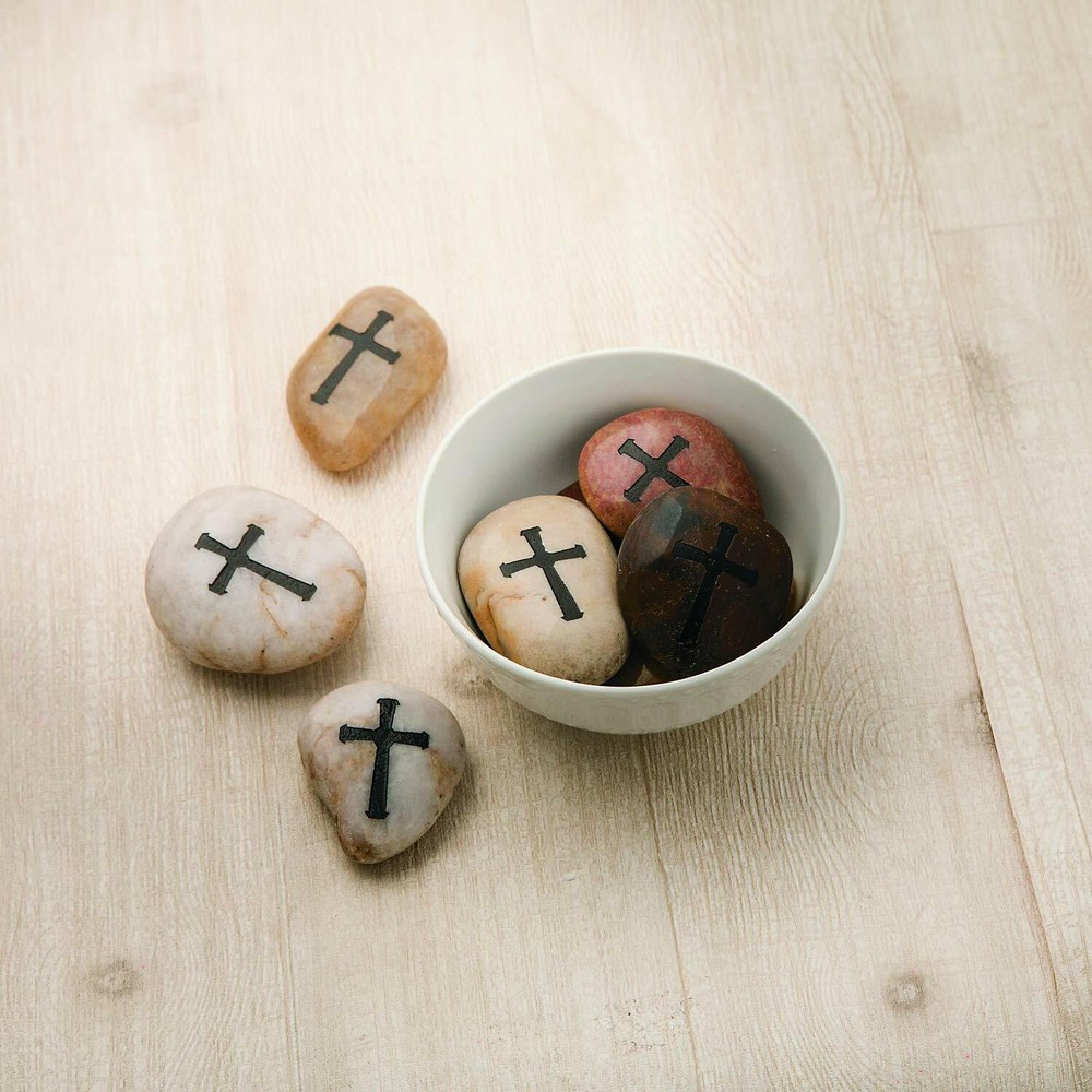 Cross Worry Stones - Decorative Accessories