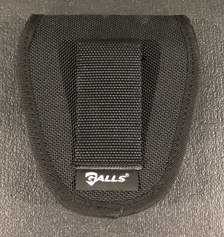 Galls SINGLE HandCuff Case Molded Nylon BLACK COLOR