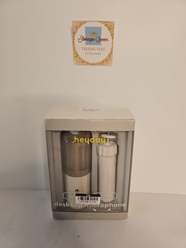 Heyday Desktop Microphone - Stone White