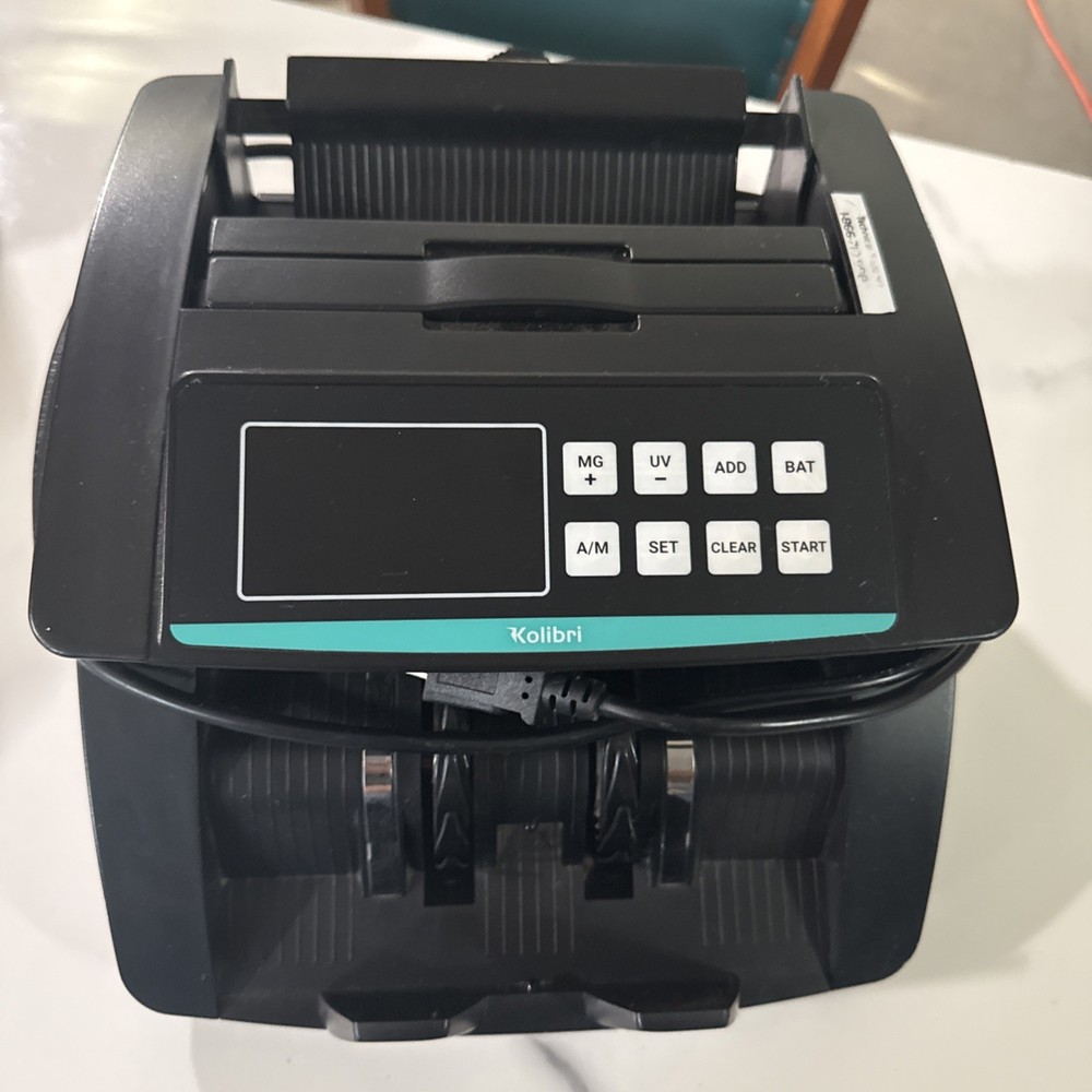 Kolibri Money Counter Machine - Advanced Counterfeit Detection