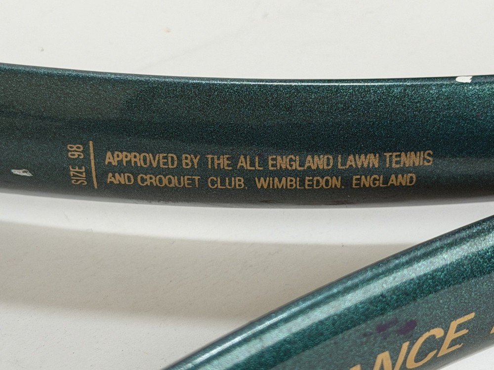 Wilson Performance Hm 98 Wimbledon Size 4 3/8” Control Power No. 3