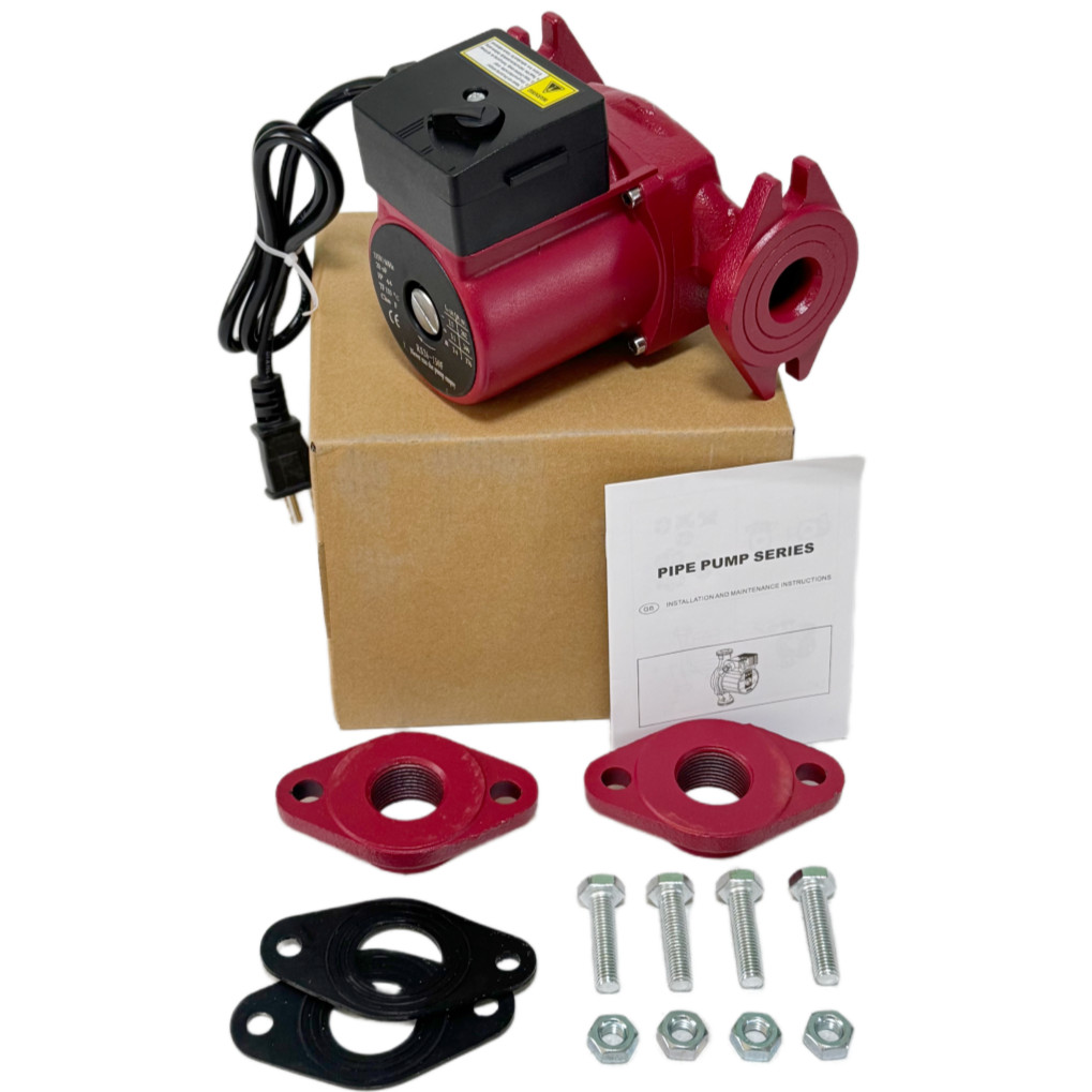 Cast Iron Circulator Pump 115V 1/3 HP Cast Iron For Grundfos 95906630 UPS26-150F