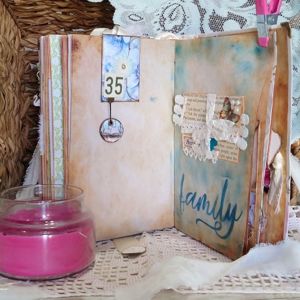 Eclectic Shabby Junk Journal