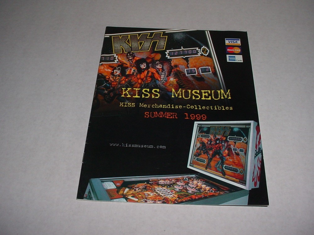 KISS Museum Merchandise Catalog Summer 1999