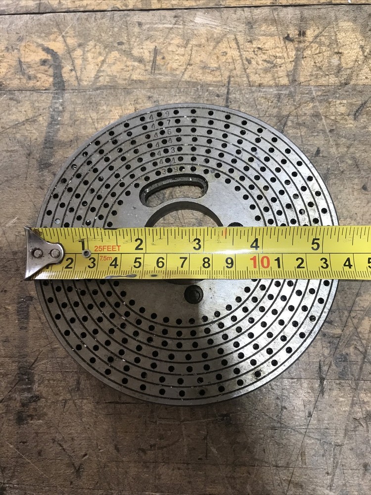 2 Dividing Head Index Plates Rotary Table Indexing