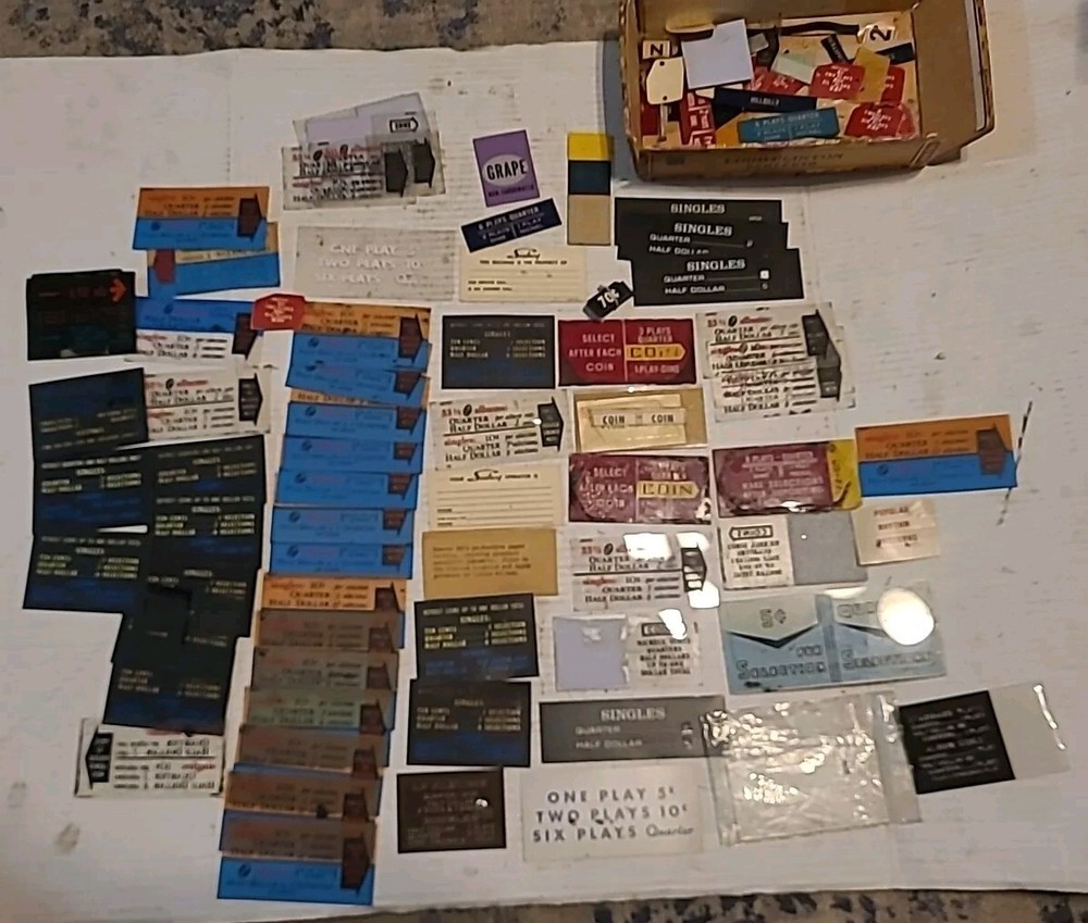 Jukebox Pricing Window Lot