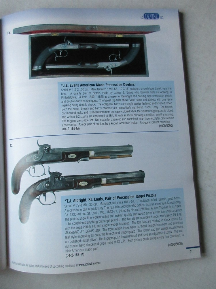 J.C. Devine Firearms Auction Catalog 2402 May 16, 2004