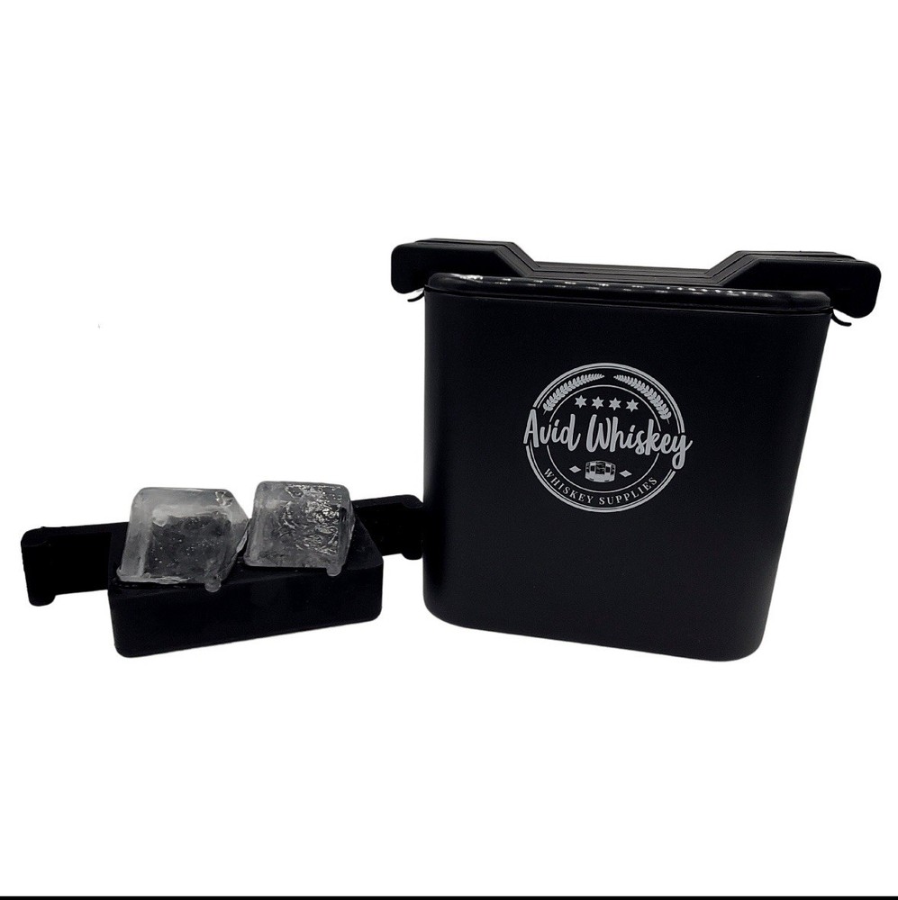 Clear Ice Maker-Double Cube  Whiskey Ice Maker By Avid Whiskey