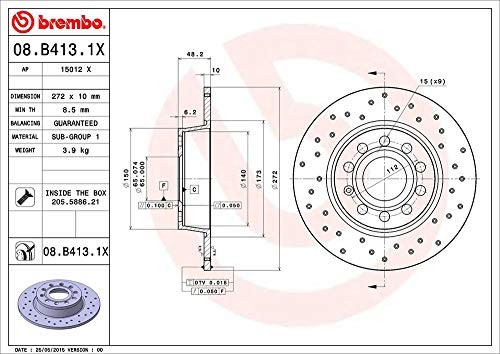 Brake Rotor - 08.B413.1X
