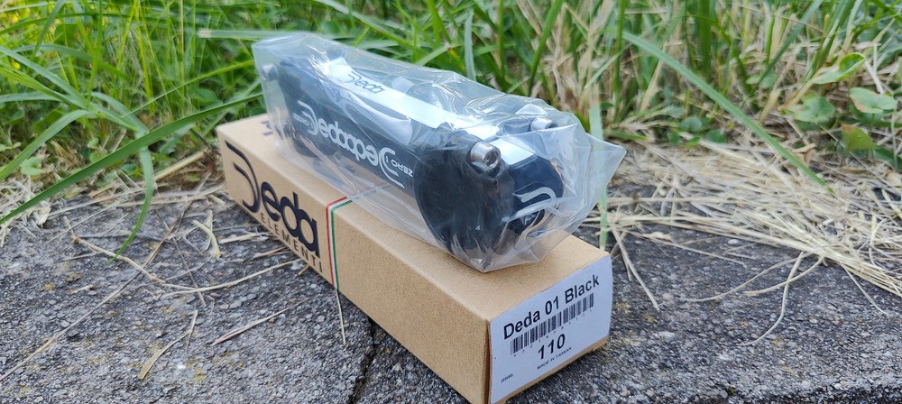 DEDA ELEMENTS ZERO1 Handlebar Mount - 110mm - BLACK - NOS* Steam