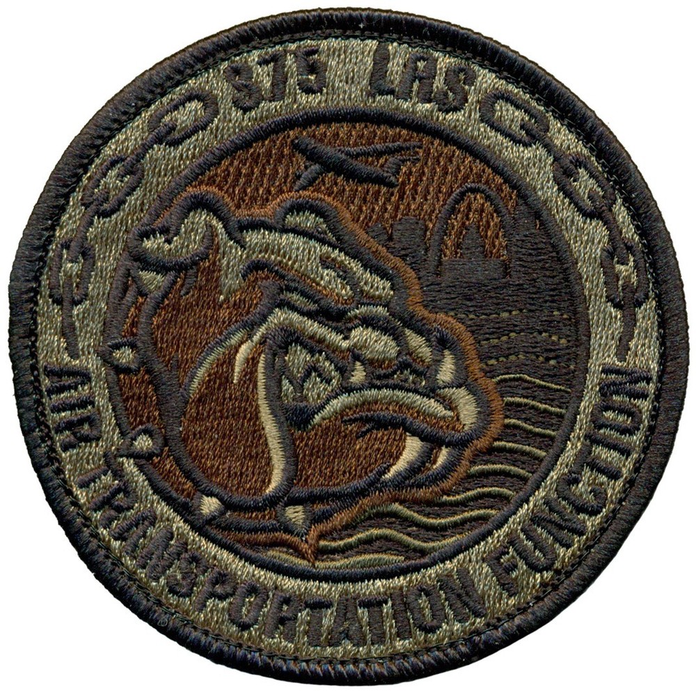 USAF 375th LOGISTICS READINESS SQUADRON AIR TRANSPORTATION FUNCTION PATCH - OCP