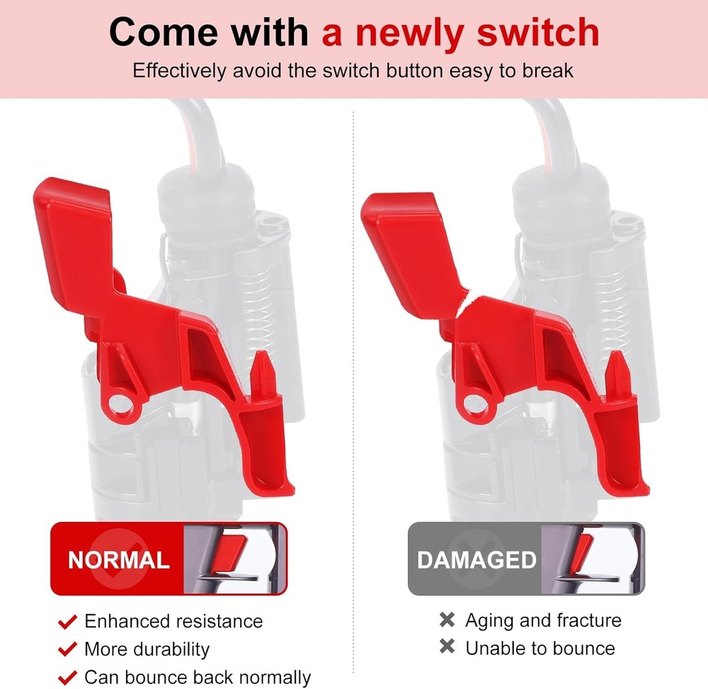 Trigger Switch Assembly for Dyson V15 V11 Click-in Version Vacuum Cleaner