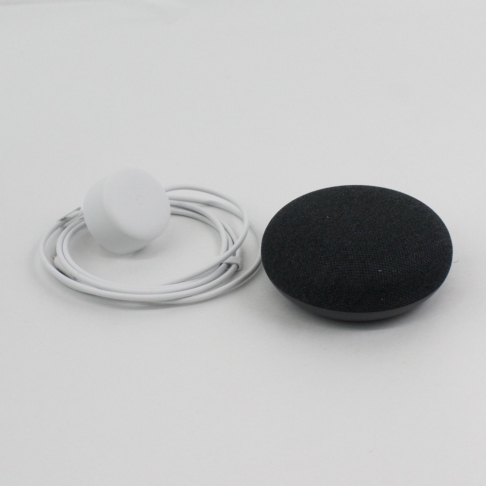 Google Home Mini Charcoal Speaker (GA00216-US) Untested