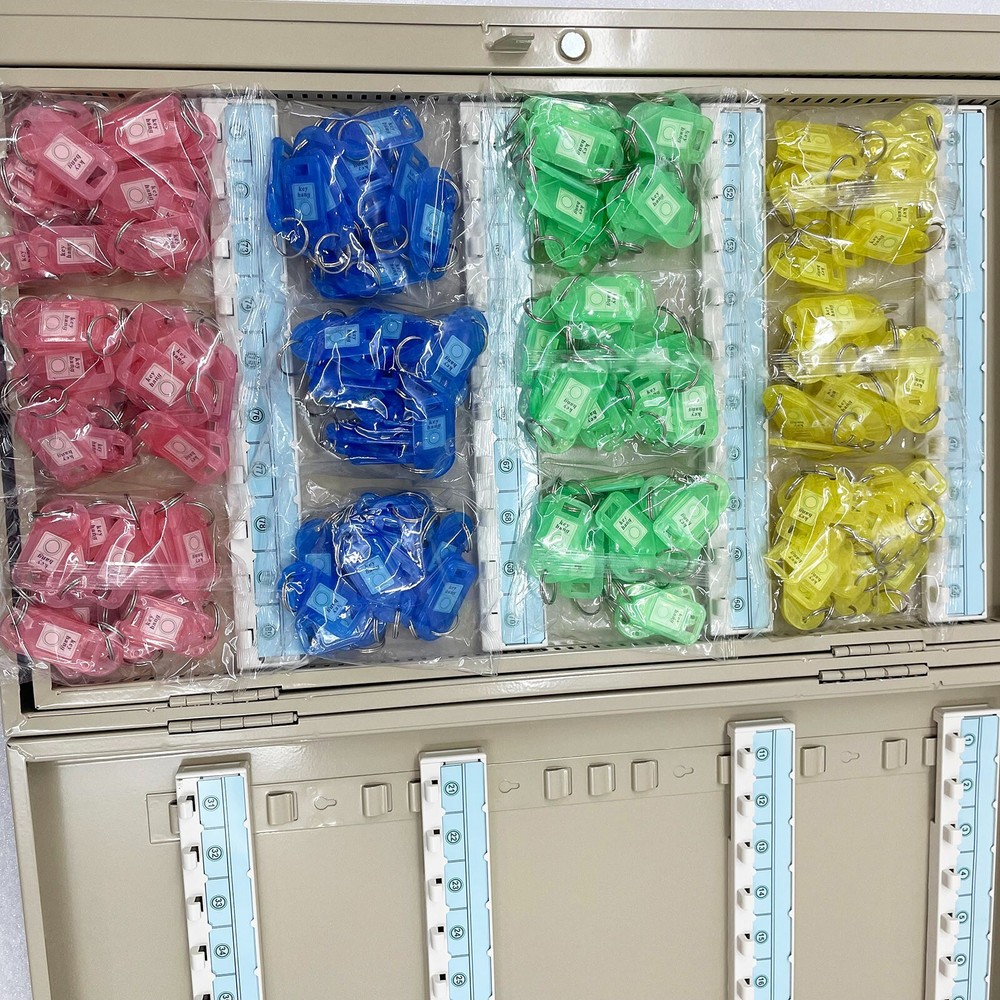 240 Hooks Lock Box Wall-Mounted Key Cabinet Key Box Storage Organization
