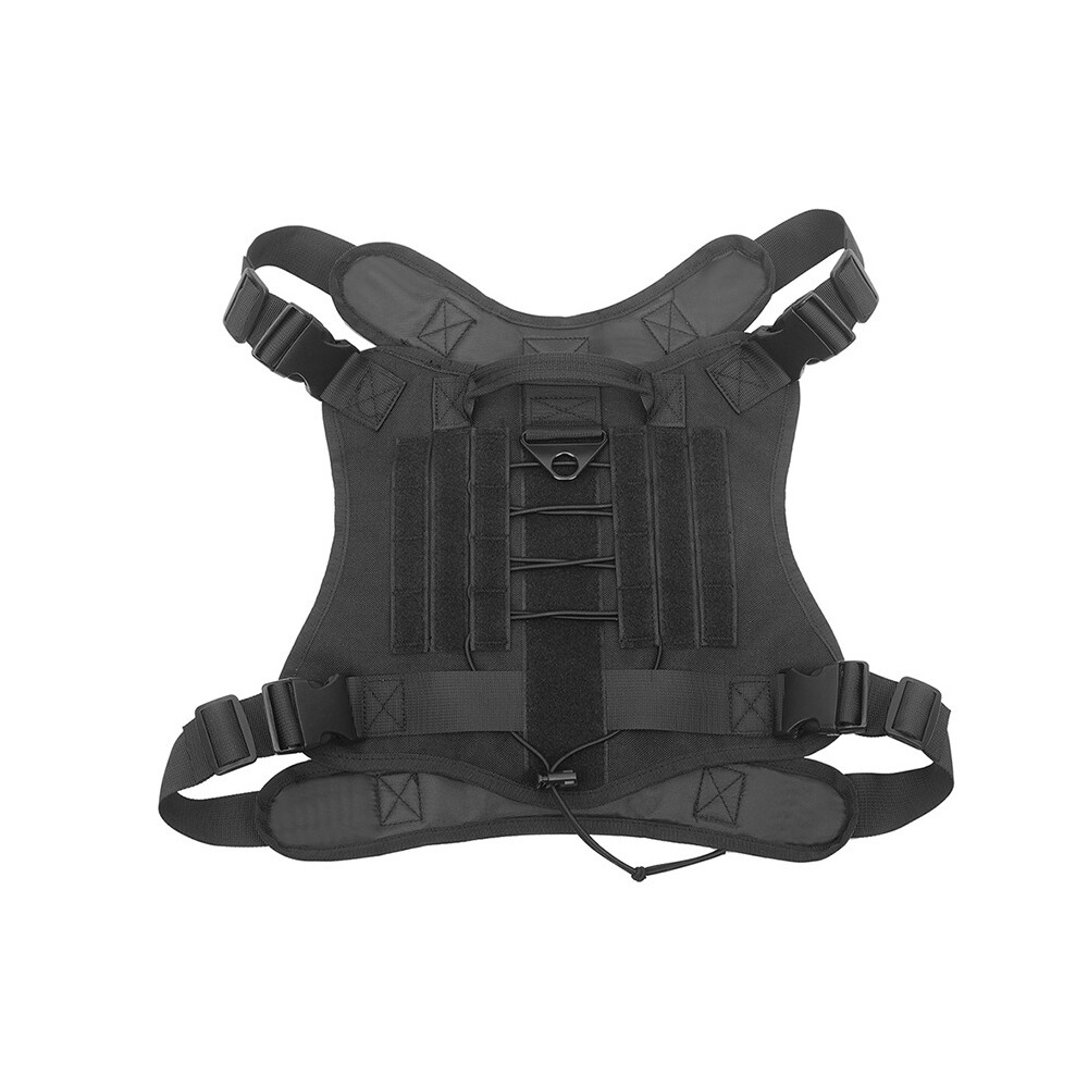 Tactical Dog Harness with Handle Large Military Working Dog Vest for Training