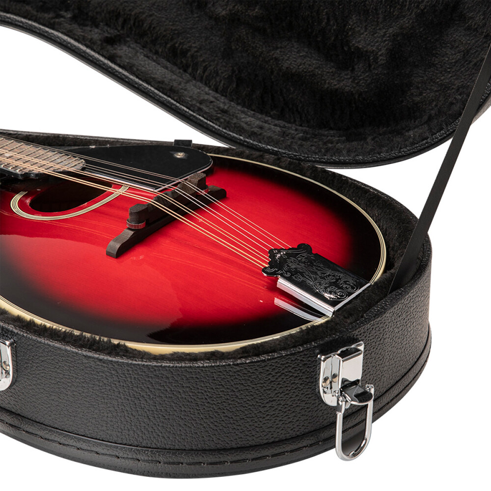 Stagg GCA-M Basic Series Hard Shell Case for Bluegrass Mandolin - Black