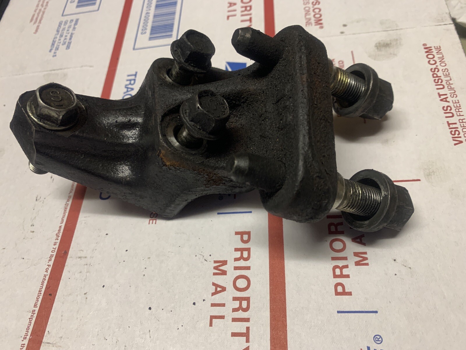 OEM 2 BOLT ENGINE POST MOUNT BRACKET B-SERIES SWAP SI GSR CIVIC 96-00 EK EG