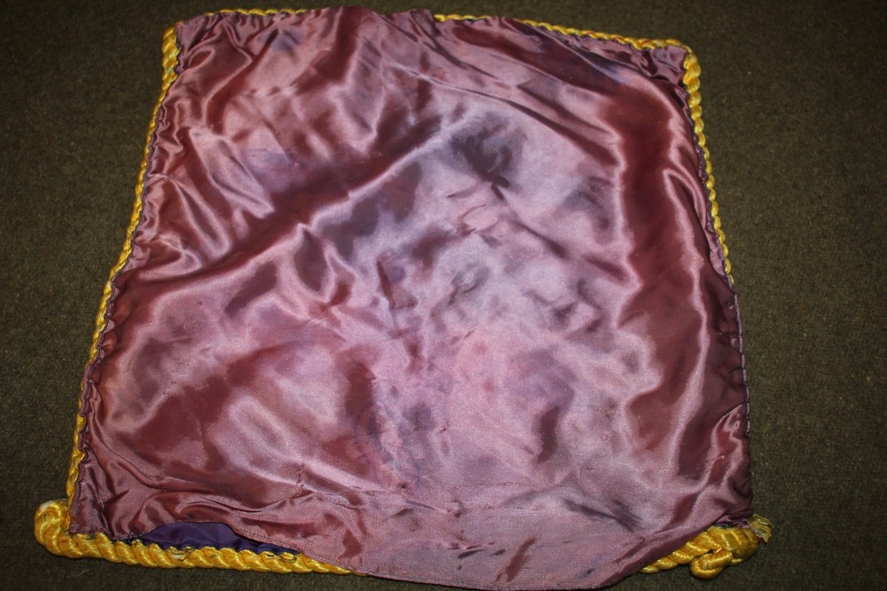 Original WW2 U.S. Navy "USN" Silk Pillow Cover