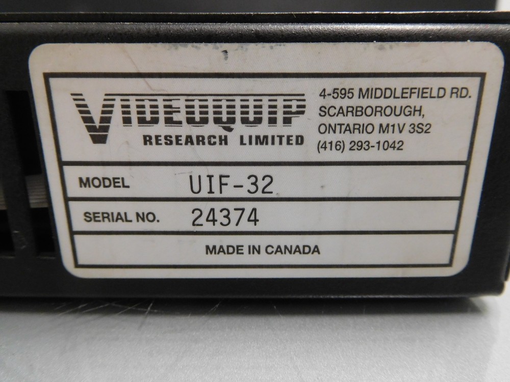 Videoquip UIF-32 EIF-32 Universal Embedded Interface System