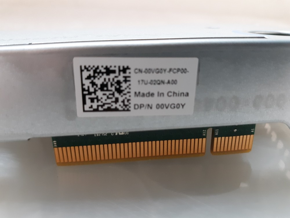 Dell PERC 0XYHWN SAS Raid Controller w/ Riser Card Assembly+SAS Cable+Battery