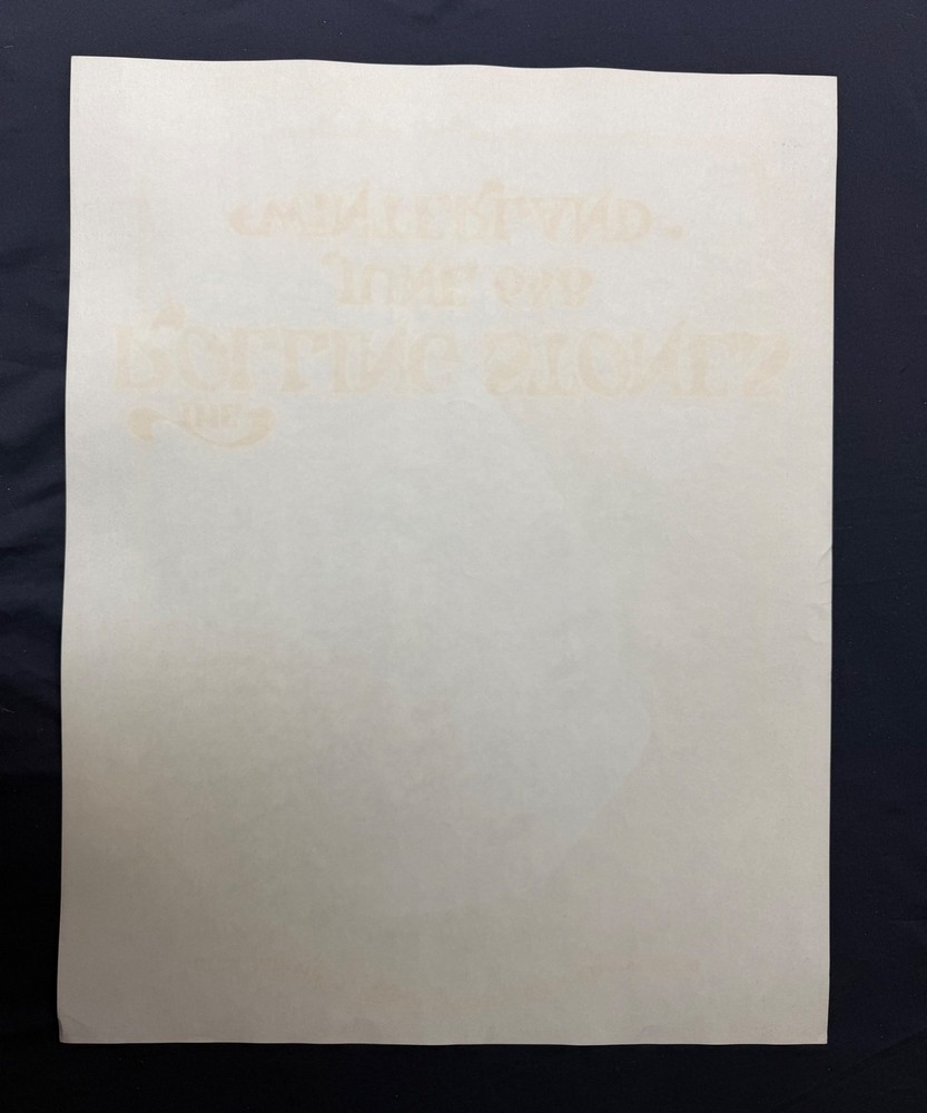 FILLMORE BG 289 Rolling Stones Poster