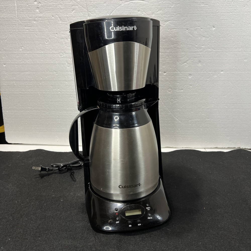 Cuisinart DTC-975BKN 12 Cup Programmable Thermal Carafe Coffe Maker - Black