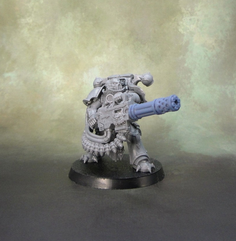 Chaotic Gatling Barrels x10 compatible with 40k Chaos Chain Cannon Reaper Havoks