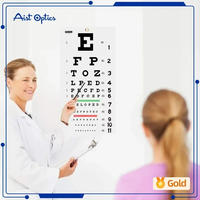 Snellen Vision Chart, Low Vision Vision Test Chart for Eye Examinations
