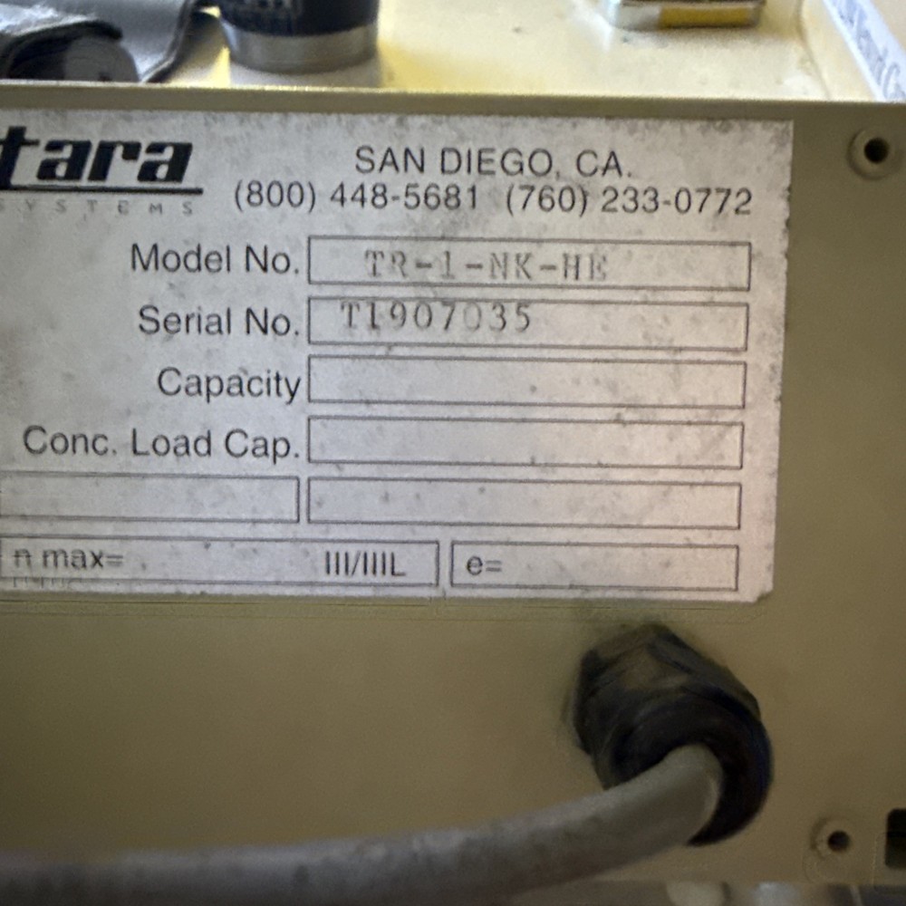 FRONT END LOADER SCALE-HYDRAULIC LOADER SCALE TESTED