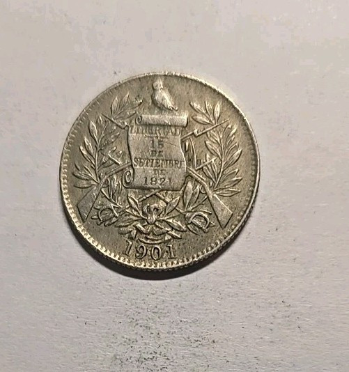 Gutamala 1/2 Real 1901