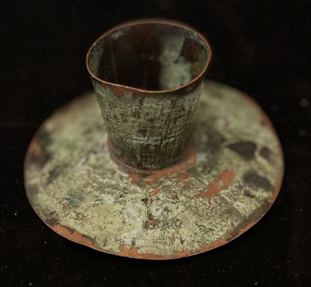 5 Piece Copper & Silver (?) Set Peruvian (?)