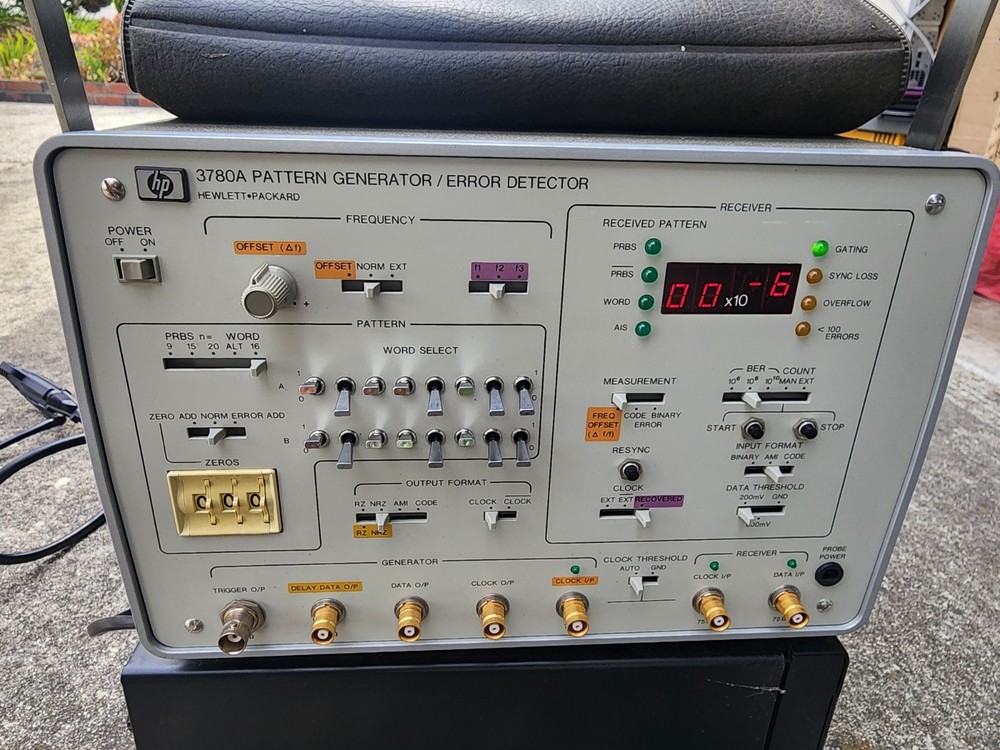 HEWLETT-PACKARD 3780A PATTERN GENERATOR/ERROR DETECTOR (OPTION 003)