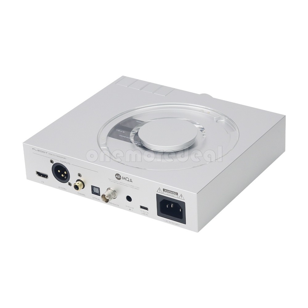 SMSL PL200T MQA-CD Digital Turntable CD Player Clock Input USB Digital Interface
