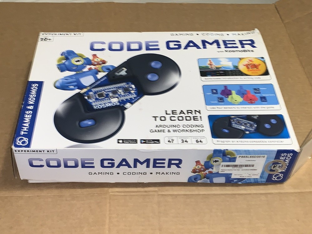 Incomplete Parts  Thames Kosmos Bits Code Gamer   Arduino Coding  Experiment Kit