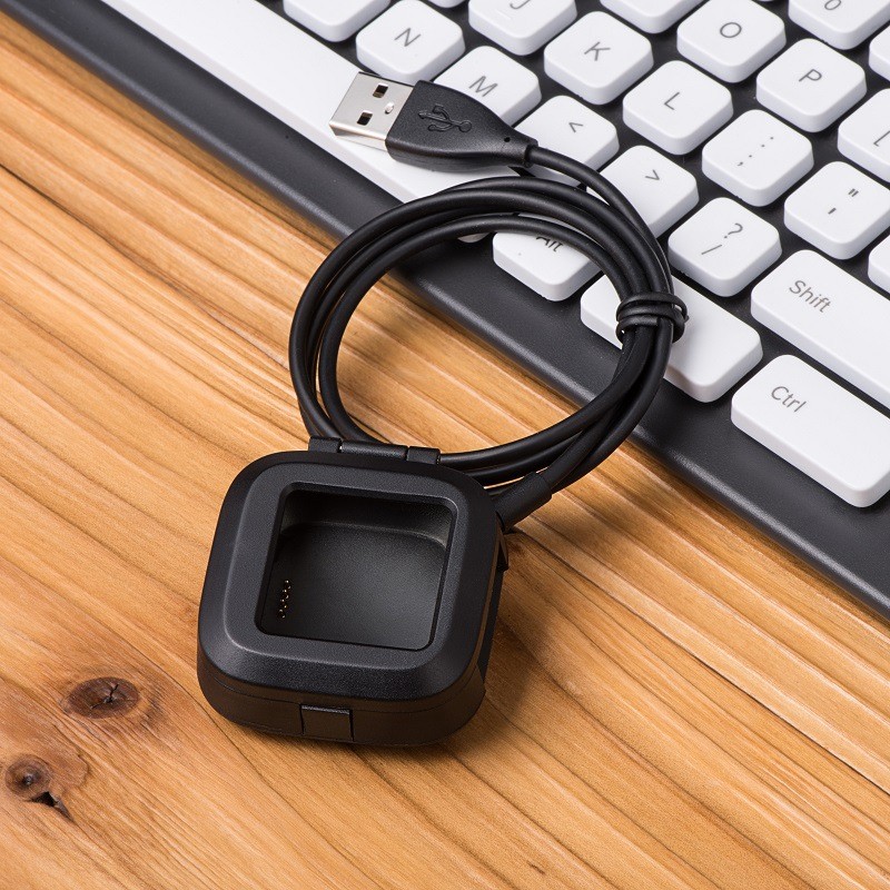 Smart Watch Charging Dock USB Cable Power Charger Case Box For Fitbit Versa 2