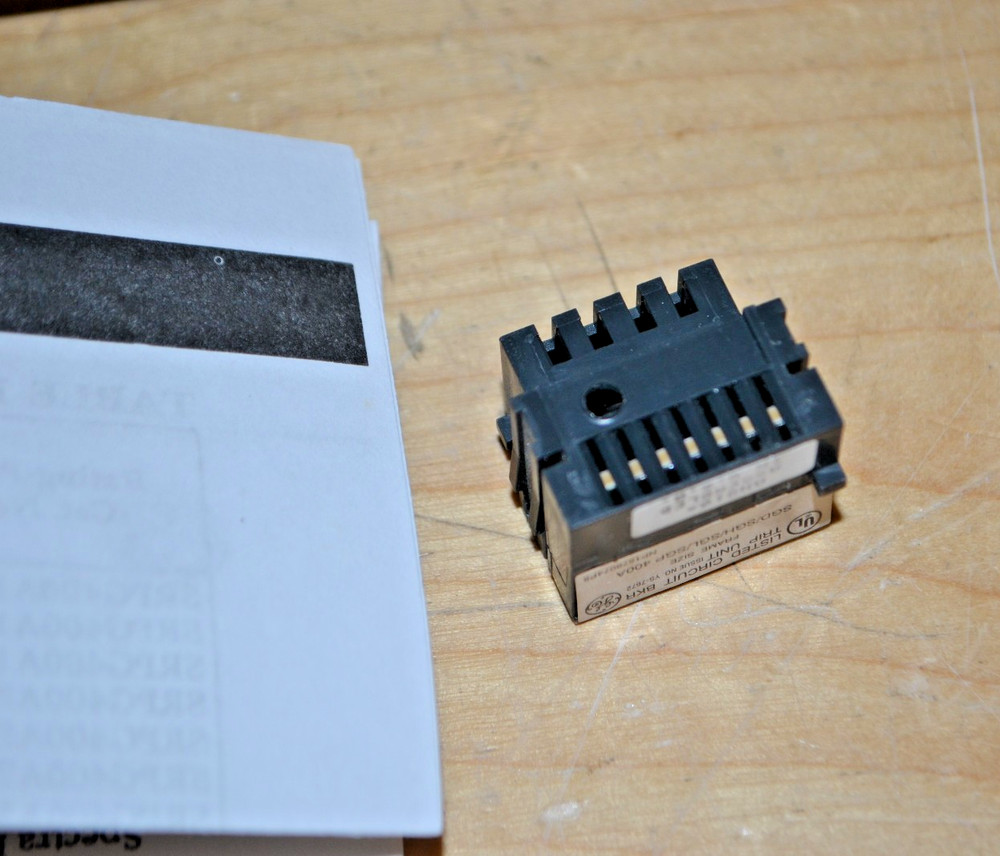 GE ~ SRPG400A400 ~ Rating Plug for Circuit Breaker 400A ~ NEW