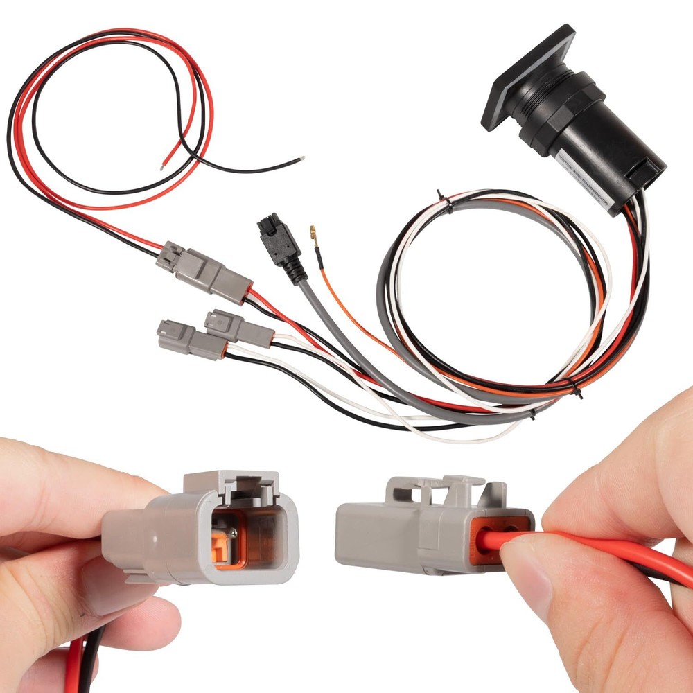 Replace for Lenco 15170-001 LED Indicator Integrated Tactile Trim Tab Switch Kit