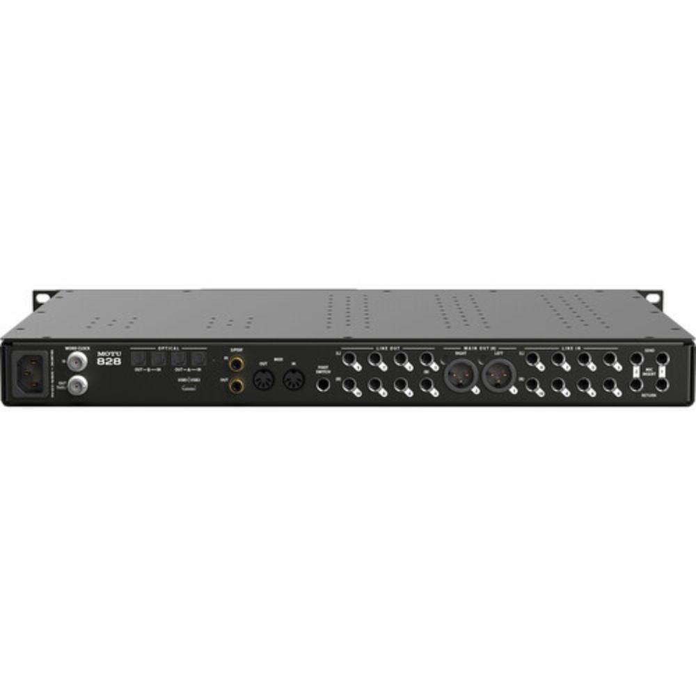 MOTU 828 28x32 USB3 audio interface for Mac, Windows and iOS