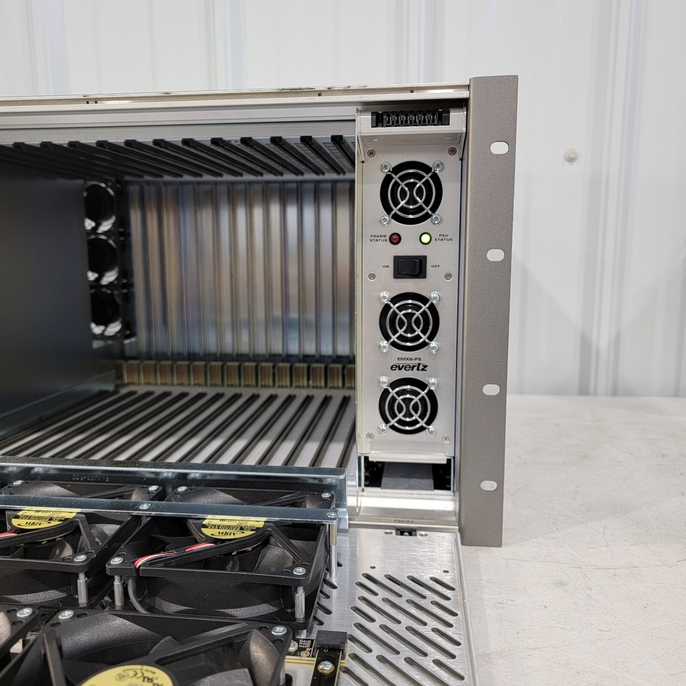 EMX6-FR Video Processing Modular Multiframe 15x EMX Slots 100-240v, 2x PSU