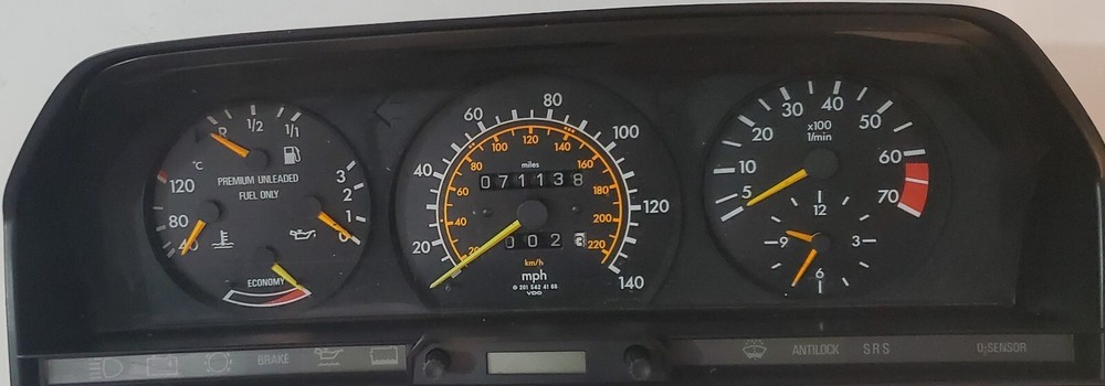 MERCEDES S E CLASS ,SPEEDO REPAIR SERVICE