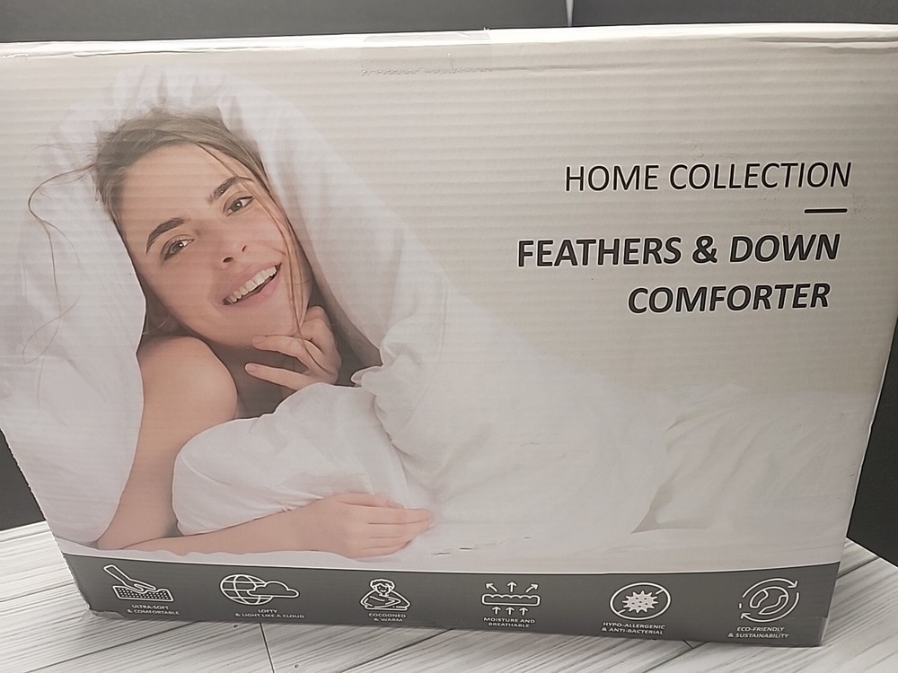 Home Collection Feathers And Down King Comforter