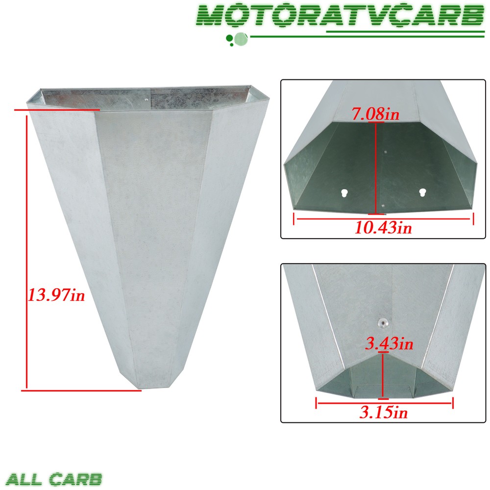 ALL-CARB Medium- Restraining Killing Kill Processing Cone For Poultry Chicken