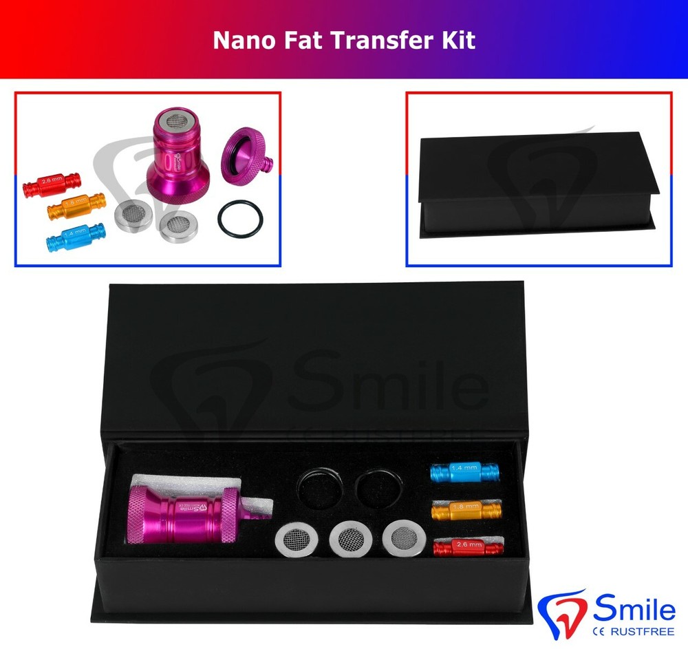 Nano Fat Transfer Processing kit - Fat Transfer and Fat Grafting Instruments FDA