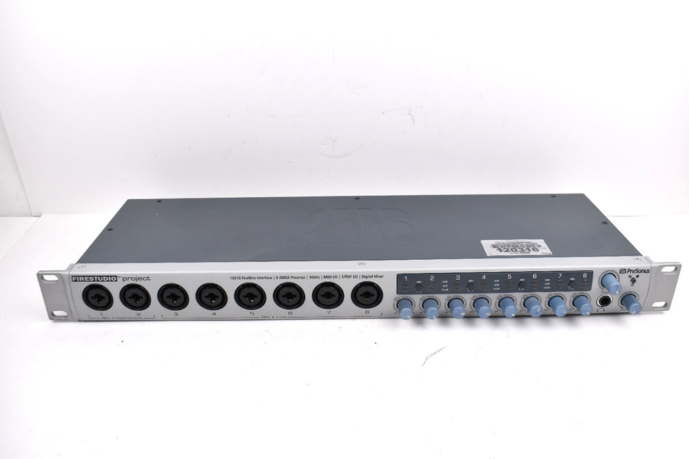 PreSonus Firestudio Project Digital Recording Interface 10x10 Firewire